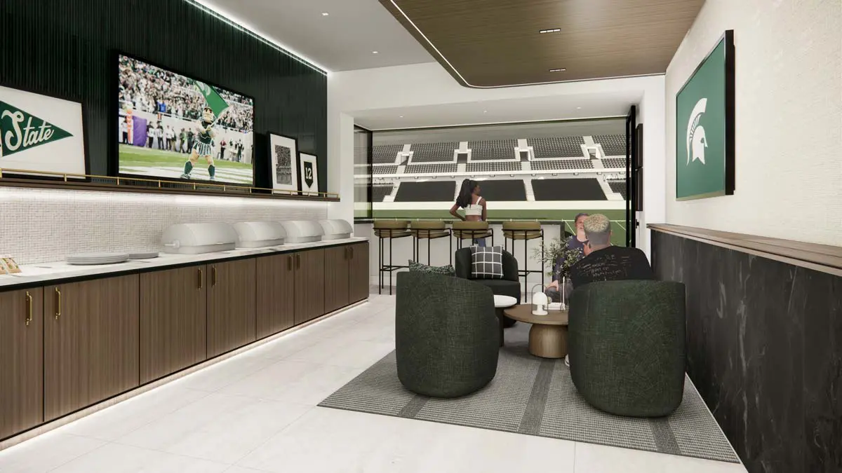 Rendering of spartan stadium